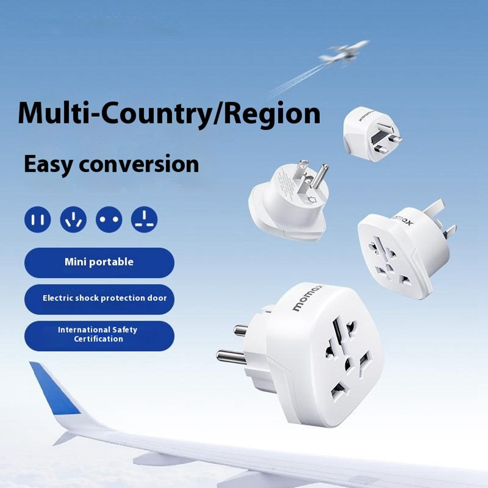 MOMAX 1-World 2500W Global Travel Adapter Universal Power Converter