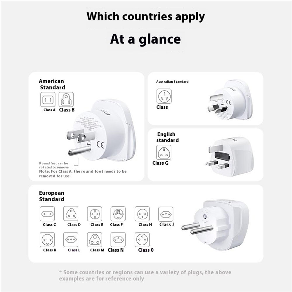MOMAX 1-World 2500W Global Travel Adapter Universal Power Converter