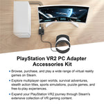 STARTRC GAMES For Sony PlayStation VR2 Headset Computer Connection Adapter with Bluetooth-Compatible Receiver