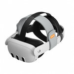SYNTECH SYNM049P VR Headset-rem til Meta Quest 3 / 3S Justerbar Hovedbøjle Aftagelig Hovedrem