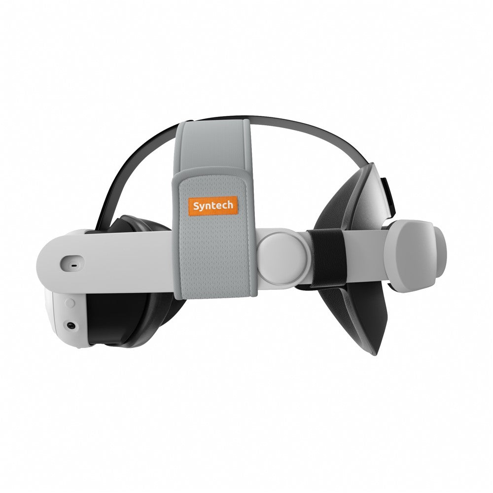 SYNTECH SYNM049P VR Headset-rem til Meta Quest 3 / 3S Justerbar Hovedbøjle Aftagelig Hovedrem