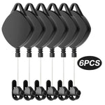 6PCS VR Cable Management System Retractable Ceiling Pulley for VR Headset Cable Organizer Accessories