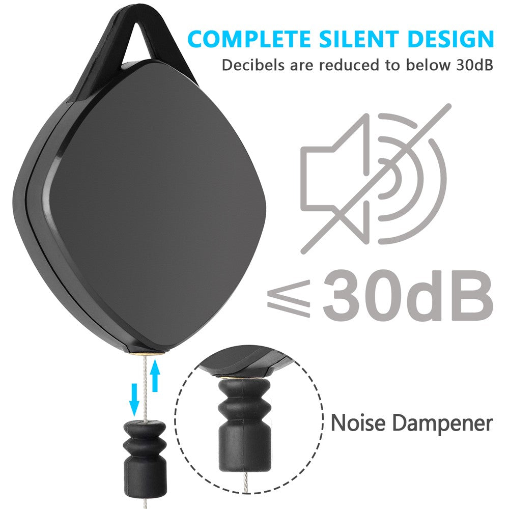 6PCS VR Cable Management System Retractable Ceiling Pulley for VR Headset Cable Organizer Accessories