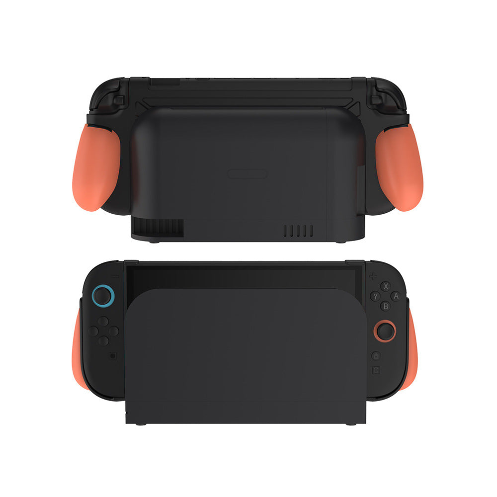 DOBE TNS-5196 Detachable Grip Protective Case for Nintendo Switch 2 Ergonomic Grip Cover with Foldable JoyCon Holder