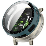 For Huami Amazfit Active 3 Premium Case Hard PC Watch Protective Cover with Tempered Glass Film