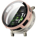 For Huami Amazfit Active 3 Premium Case Hard PC Watch Protective Cover with Tempered Glass Film