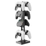 IPLAY HBS-2846 Gamepad-opbevaringsstativ, 8 controllere, ladestation til PS5 PS4 Xbox Switch Pro, skrivebordsorganisator med kabelstyring