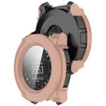 For Garmin Instinct 3 AMOLED 50mm / Instinct 3 Solar 50mm Protective Case with Tempered Glass Screen Protector PC Watch Cover