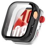 For Huawei Watch Fit 5 Pro Watch Case PC Frame Cover with Tempered Glass Screen Film