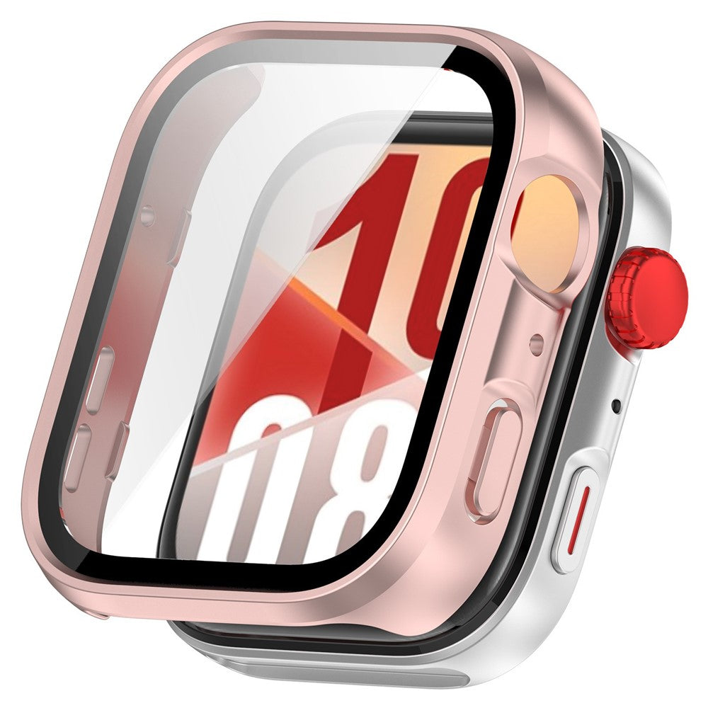 For Huawei Watch Fit 5 Pro Watch Case PC Frame Cover with Tempered Glass Screen Film