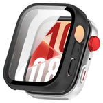 For Huawei Watch Fit 5 Pro Watch Case PC Frame Cover with Tempered Glass Screen Film