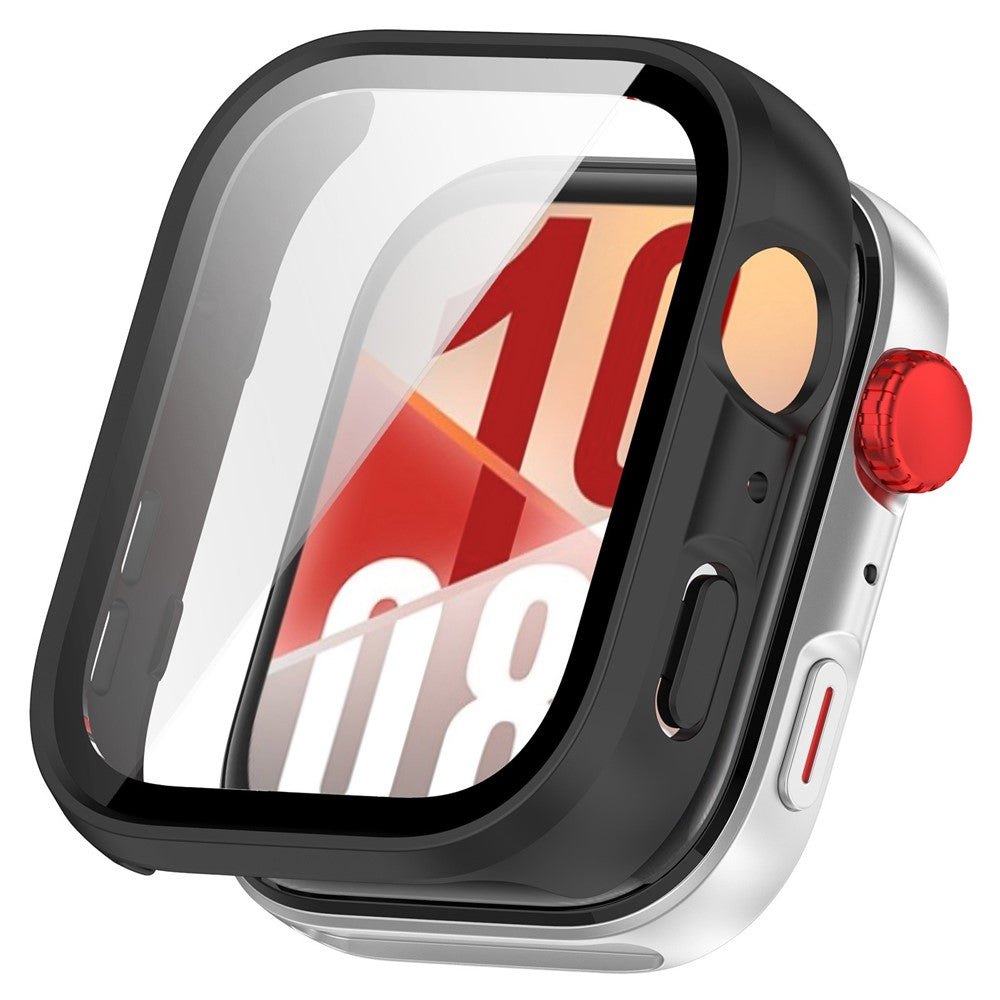 For Huawei Watch Fit 5 Pro Watch Case PC Frame Cover with Tempered Glass Screen Film