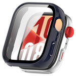 For Huawei Watch Fit 5 Pro Watch Case PC Frame Cover with Tempered Glass Screen Film