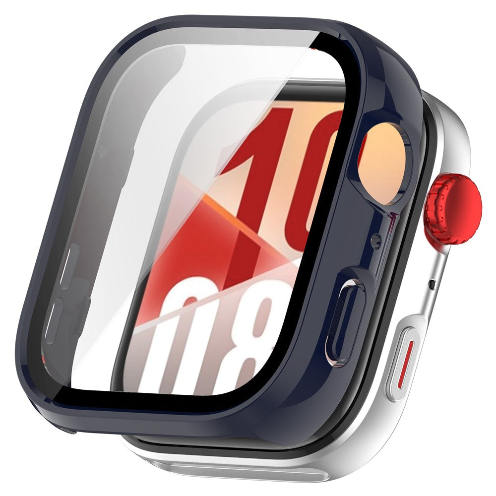 For Huawei Watch Fit 5 Pro Watch Case PC Frame Cover with Tempered Glass Screen Film