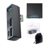 JYS SDM007 4-in-1 USB Hub 3x USB-A 3.0 + 1x USB-C 5Gbps Mini Dock for Steam Machine  /  PS5  /  PC