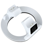 YZC-523 Dual Charging Stand for PS5  /  PS5 Edge Controller RGB Lighting LED Display Fast Charge Dock Station