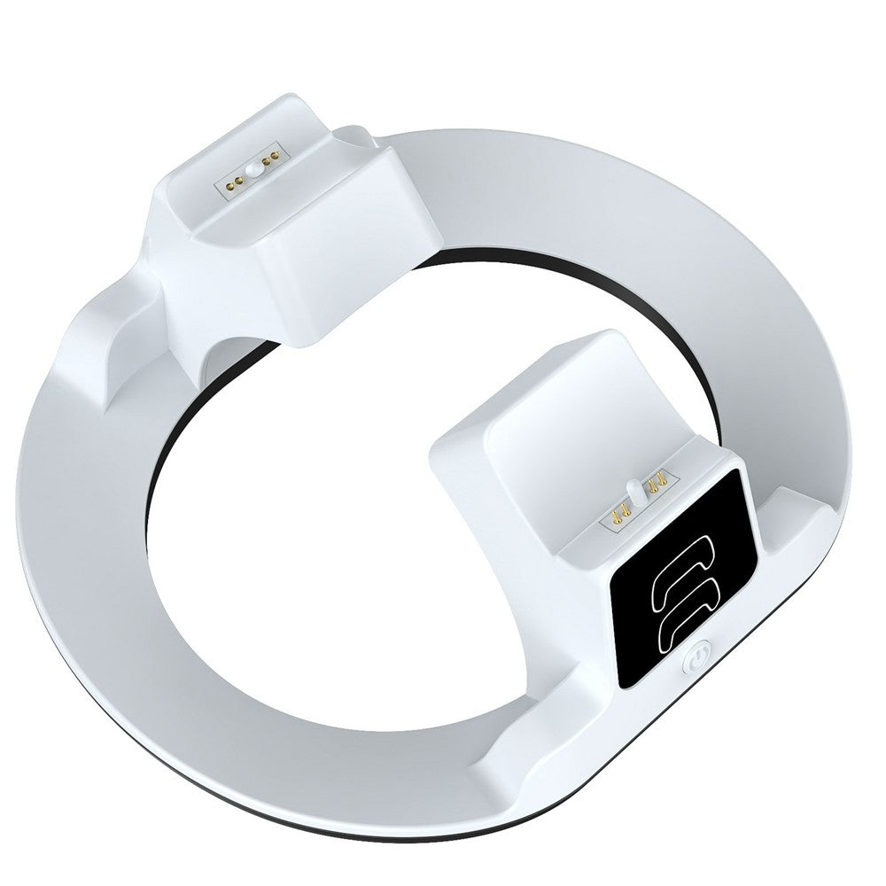 YZC-523 Dual Charging Stand for PS5  /  PS5 Edge Controller RGB Lighting LED Display Fast Charge Dock Station
