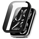 Til Xiaomi Smart Band 10 Pro (Ceramic Edition) Beskyttelsescover med hærdet glas skærmbeskytter PC-urcover