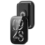 Til Xiaomi Smart Band 10 Pro (Ceramic Edition) Beskyttelsescover med hærdet glas skærmbeskytter PC-urcover