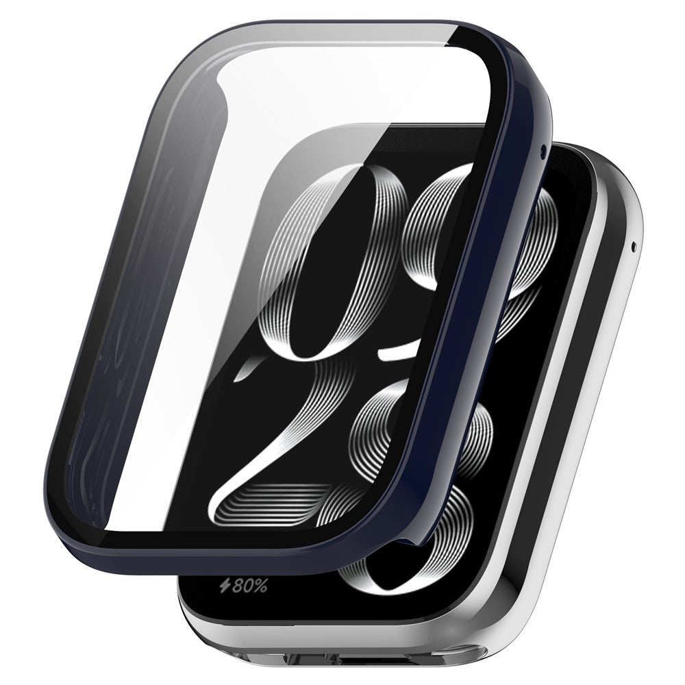 Til Xiaomi Smart Band 10 Pro (Ceramic Edition) Beskyttelsescover med hærdet glas skærmbeskytter PC-urcover