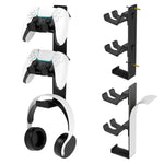 8023 Game Controller Headphone Wall Mount Stand Desktop Organizer for PS4 / PS5 / Xbox Gaming Accessories Holder