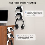 8023 Game Controller Headphone Wall Mount Stand Desktop Organizer for PS4 / PS5 / Xbox Gaming Accessories Holder