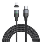 240W 1.2m Magnetic USB-C Cable 120Gbps Thunderbolt 5 Data Transfer Dustproof Type-C Charging Cable
