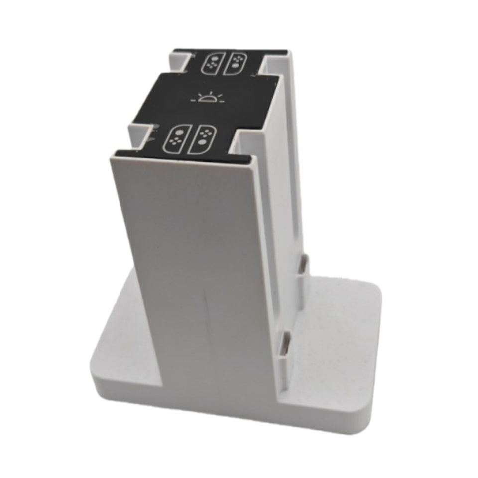 SN009 4-Slot Charging Station for Nintendo Switch/Switch 2 Joy-Con Controller with RGB Breathing Light
