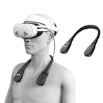 STARTRC GAMES 10000mAh Halsmonteret Power Bank til Meta Quest 3 / 3S / 2 / PICO 4 PD 18W Hurtigopladende VR Headset Batteripakke