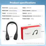 STARTRC GAMES 10000mAh Halsmonteret Power Bank til Meta Quest 3 / 3S / 2 / PICO 4 PD 18W Hurtigopladende VR Headset Batteripakke
