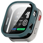 For Huami Amazfit Bip Max Hard PC Watch Case with Tempered Glass Screen Film