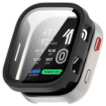 For Huami Amazfit Bip Max Hard PC Watch Case with Tempered Glass Screen Film