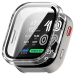 For Huami Amazfit Bip Max Hard PC Watch Case with Tempered Glass Screen Film