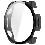 For Huami Amazfit Cheetah 2 Ultra Case Hard PC Watch Cover with Tempered Glass Screen Film