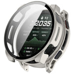 For Huami Amazfit Cheetah 2 Ultra Case Hard PC Watch Cover with Tempered Glass Screen Film