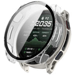 For Huami Amazfit Cheetah 2 Ultra Case Hard PC Watch Cover with Tempered Glass Screen Film
