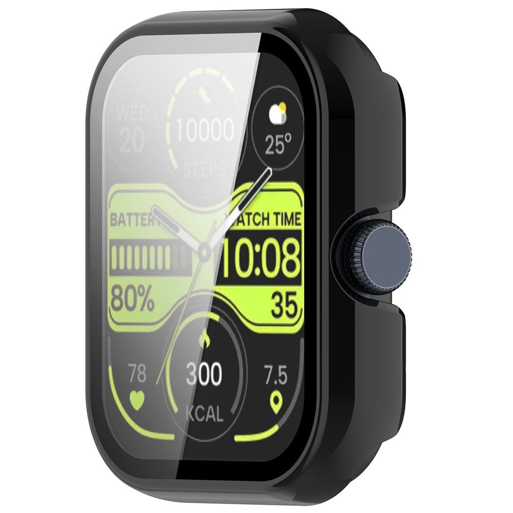 Til Haylou Watch 4 Beskyttelsescover med hærdet glas skærmbeskytter PC-urcover