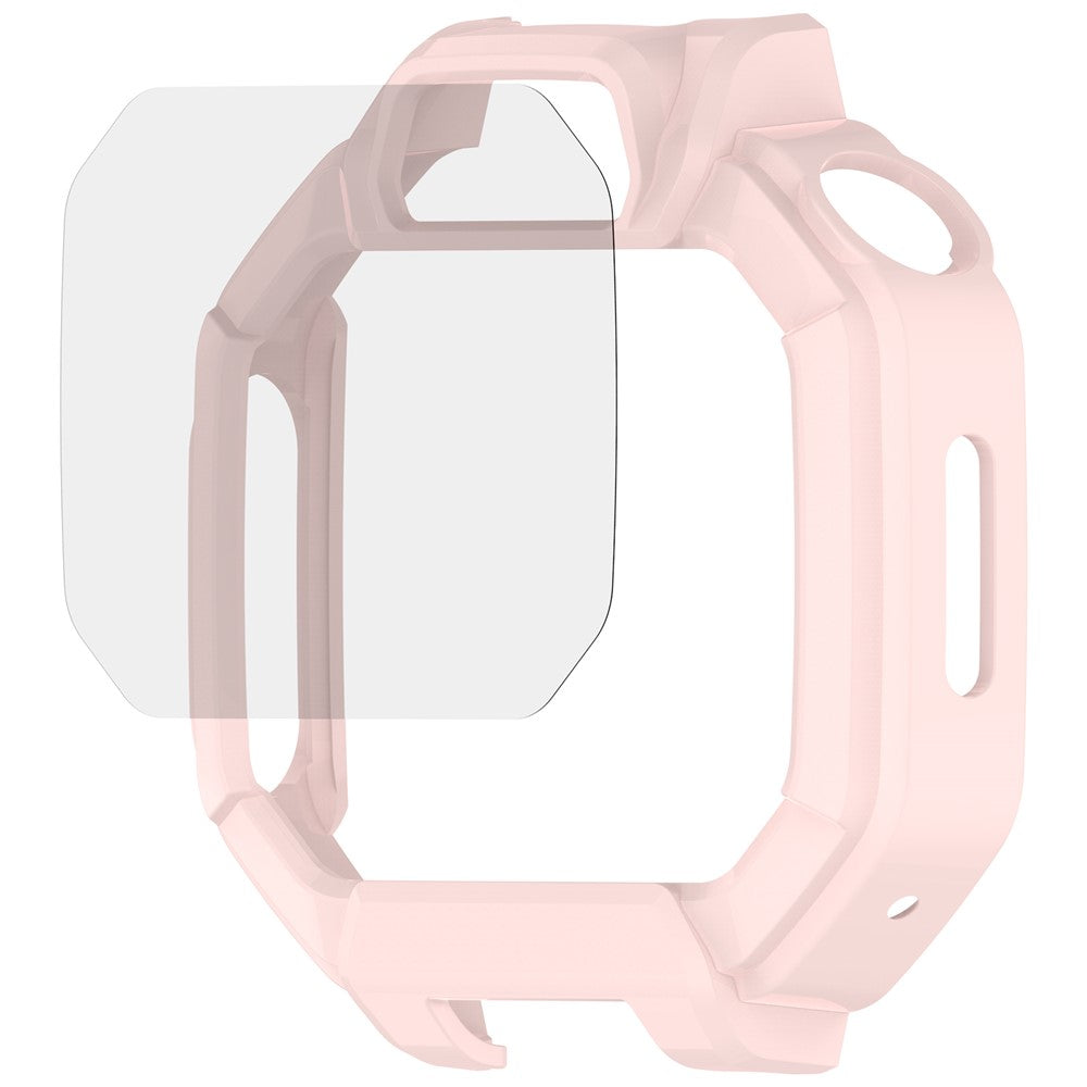 Til Huawei Watch Kids X1 / X1 Pro etui hult hårdt PC-ur beskyttende cover med hærdet glas skærmbeskytter