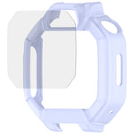 Til Huawei Watch Kids X1 / X1 Pro etui hult hårdt PC-ur beskyttende cover med hærdet glas skærmbeskytter