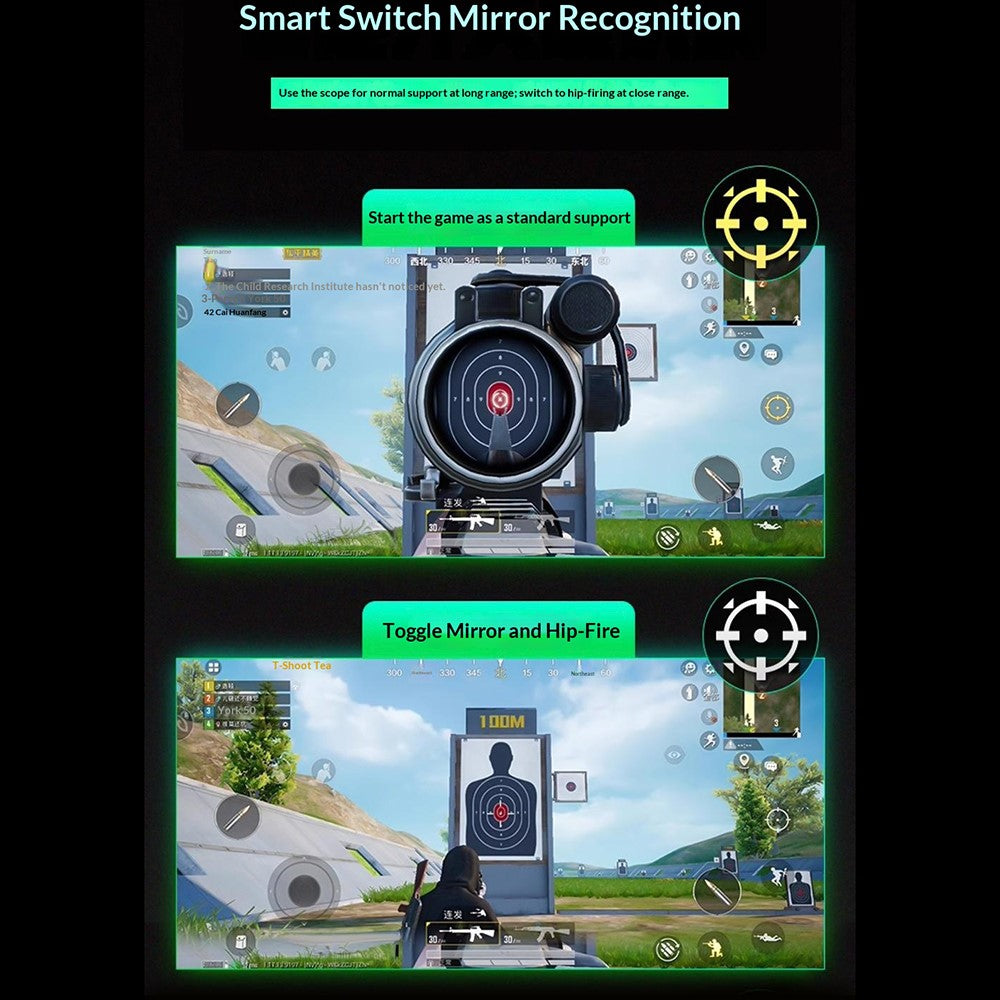 KTR01 5 in 1 Mobile Game Combo Pack Phone Keyboard Mouse Converter Set for PUBG Gaming