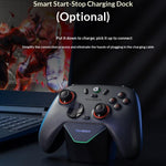 GAMESHIR For GameSir Starling 2  /  Nova 2 Lite Gaming Controller Charging Dock RGB Atmosphere Light Smart Fast Charging Anti-Slip Storage Stand
