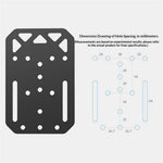 PXN ZD1 For PXN HB S Simracing Handbrake Desktop Clamp Mount High Strength Carbon Steel Bracket