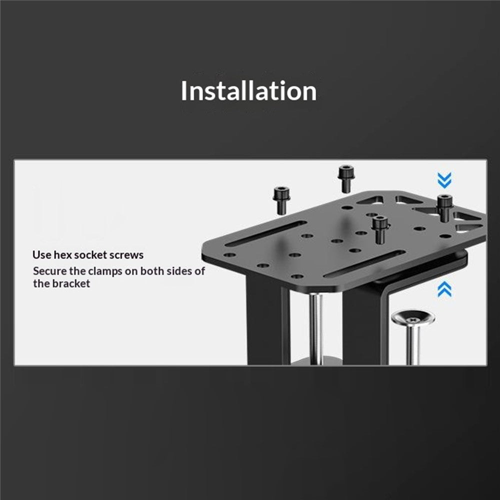 PXN ZD1 For PXN HB S Simracing Handbrake Desktop Clamp Mount High Strength Carbon Steel Bracket