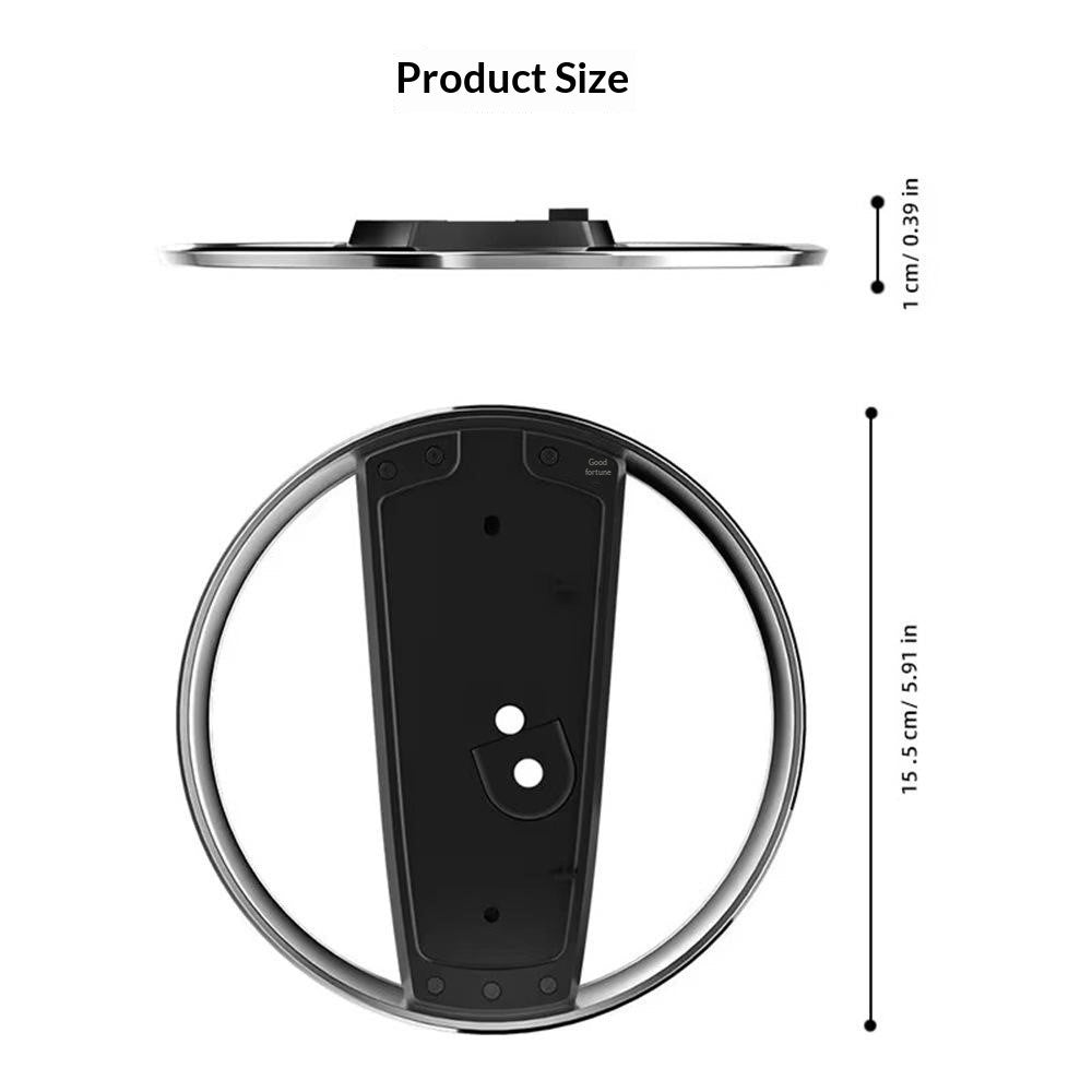 PS5 Lodret Stand til Sony PlayStation 5 / Slim / Pro Metal Base Kølestøtte Anti-tip Holder