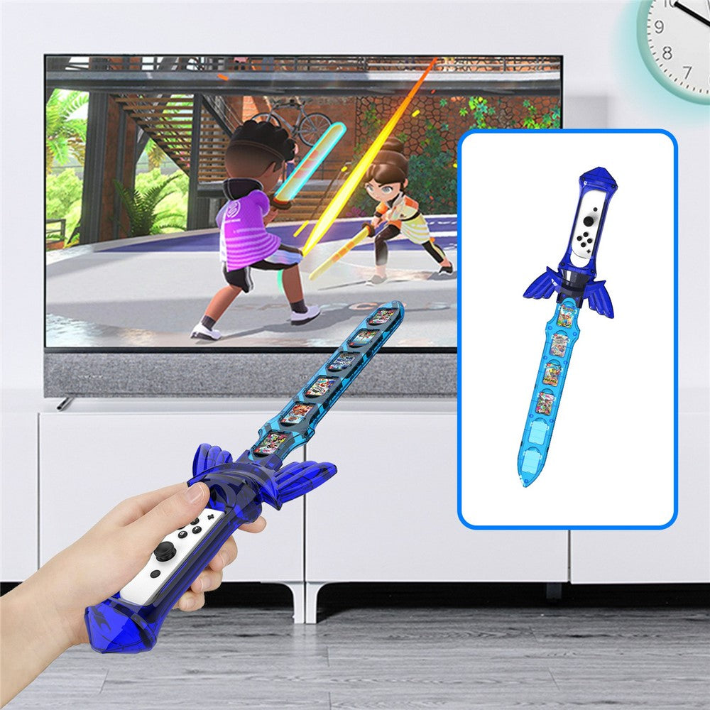 JYS NS236 Til Nintendo Switch Joy-Con Controller Sports Ketsjer Golfkølle Sværd Benrem Håndledsrem 9-i-1 Spiltilbehørssæt
