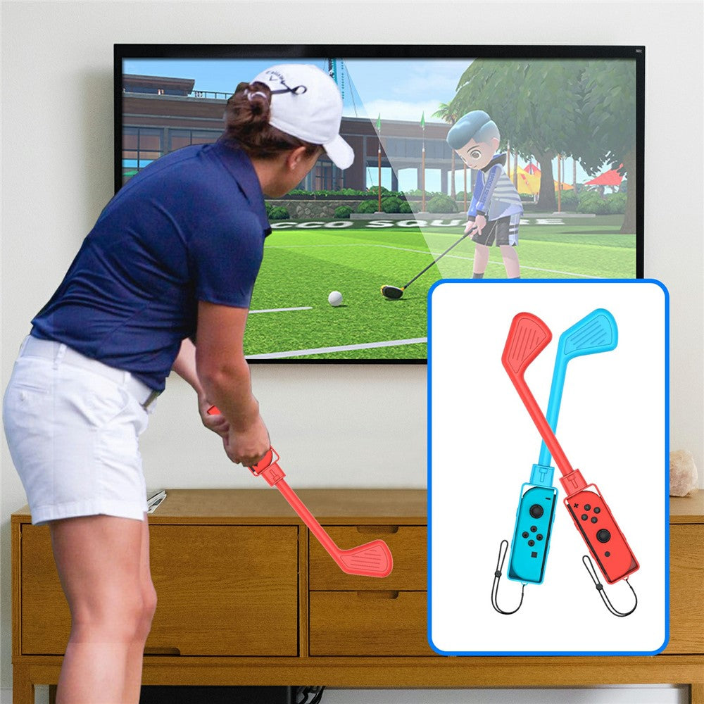 JYS NS236 Til Nintendo Switch Joy-Con Controller Sports Ketsjer Golfkølle Sværd Benrem Håndledsrem 9-i-1 Spiltilbehørssæt