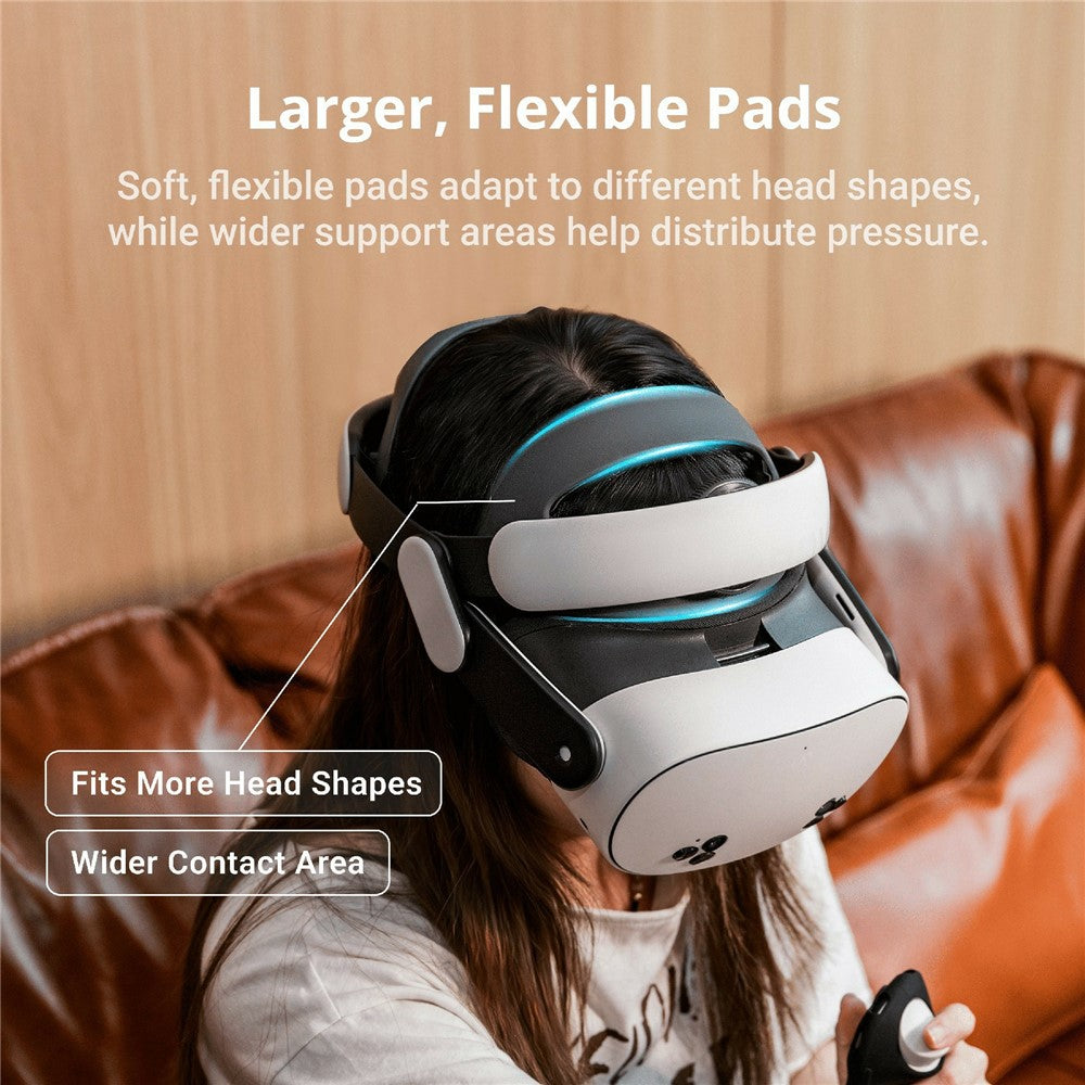 BOBOVR M3 Head Strap for Meta Quest 3  /  3S Adjustable VR Headband Dual Mode Fit