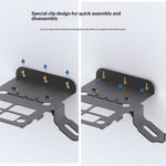 PGTECH GP-830 Wall-Mounted Storage Bracket for Steam Machine / Steam Controller (2nd Generation) Heavy Duty Steel Support
