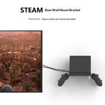 PGTECH GP-830 Wall-Mounted Storage Bracket for Steam Machine / Steam Controller (2nd Generation) Heavy Duty Steel Support