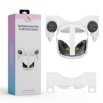 JYS JYS-MQ005 Vægmonteret Krogstativ VR Headset Controllerholder Opbevaringsstativ til Oculus Quest 2 / PS VR